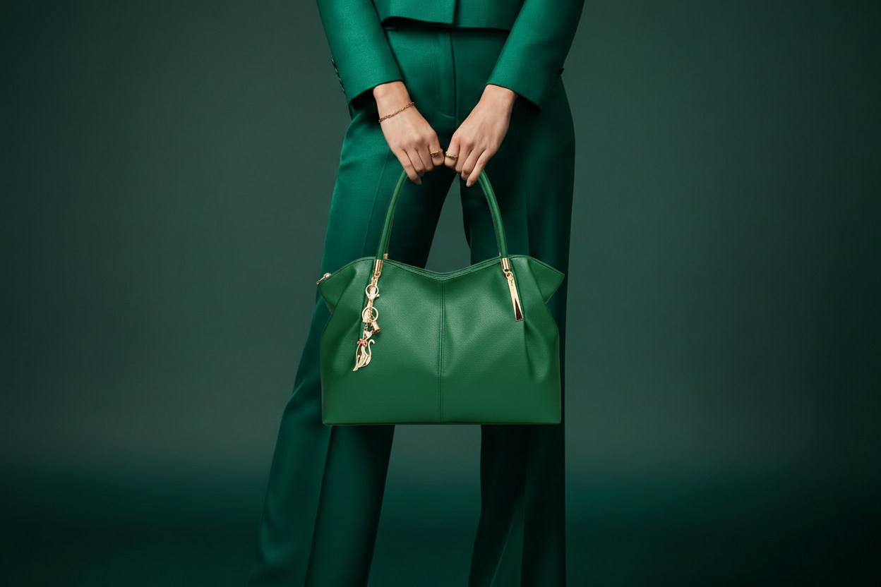 Model Front - Jade Tote